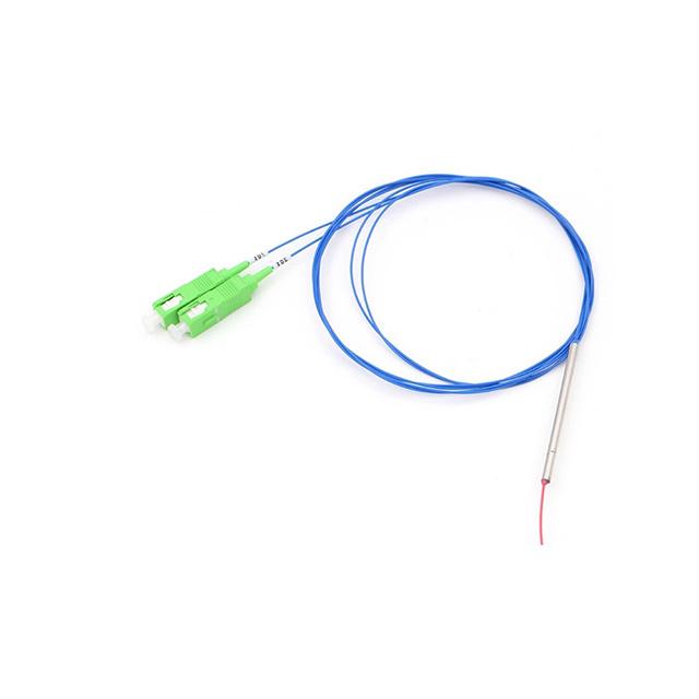 Sc de acero APC del acoplador de la fibra del divisor 1X2 de Fbt del tubo