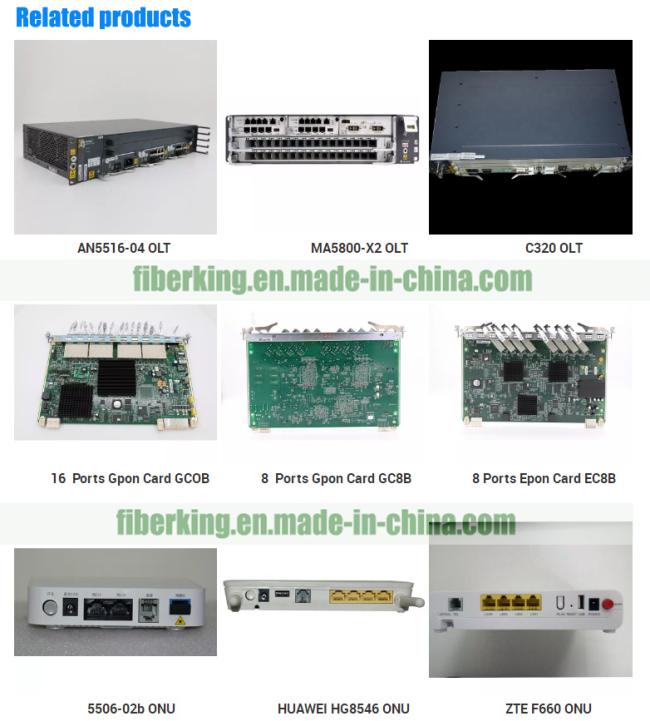 Gtgo Gpon 8 Ports Board C+ for C300 C320