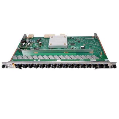 China Huawei GPFD Service Board 16-port GPON OLT interface board with B+ C+ and C++ SFP module for Huawei MA5608T MA5683T M for sale