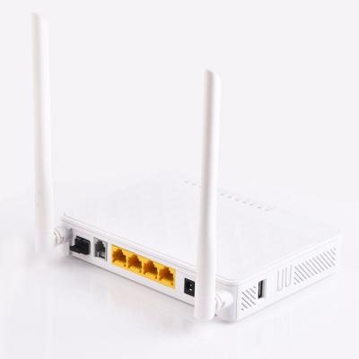 China OEM EPON GPON Wifi Router 4 Port 1GE 3FE 4FE TEL Wifi ONT Fiber Optic ONU for sale