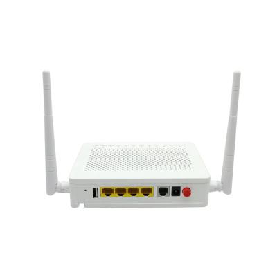 China F673AV9A ZTE GPON ONU 1GE 3FE 1POTS WIFI 2 Antenna Dual Band ONU ONT Router for sale