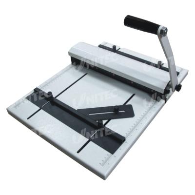 China Perforador manual del papel de máquina que arruga que trabaja con el cuchillo contrario de forma de V HCP315 en venta