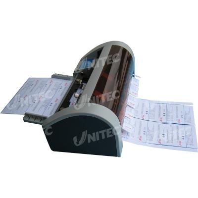 China Semi - Automatic Business Card Slitter 30 Cards / Min With CE Certificated for sale