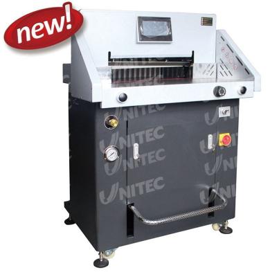 China 2800W Hydraulic Programmable Paper Cutter H720RT with CE Certificated for sale