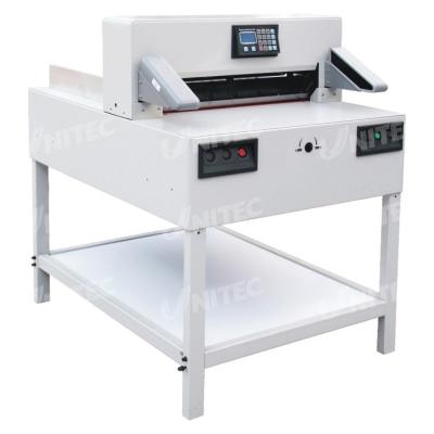 China Electric Programmable Paper Cutting Machine 1200W With Two Motors 7205PX for sale