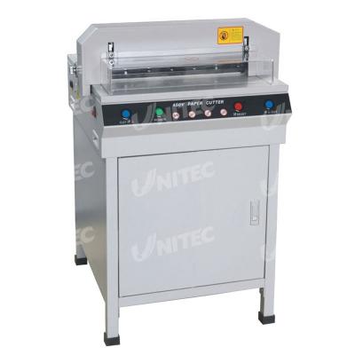China 450mm Paper Cutting Machine , Electric Paper Cutters Heavy Duty 450V+ for sale