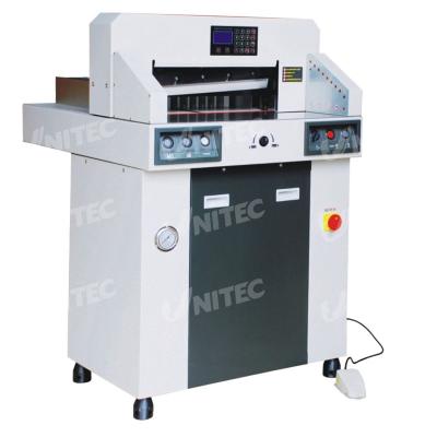 China 380.0kgs Hydraulic Computerized Paper Cutter 480mm Table Depth 480HP for sale