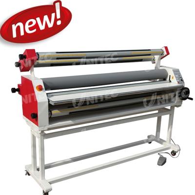 China Full - Auto Cold Roll Laminator Machine With Hand Crank Lift Up System BU-1600II Warm for sale