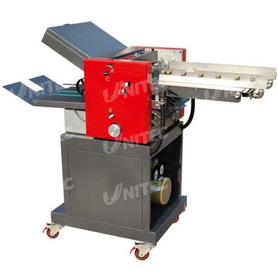 China Industrial Paper Folding Machine , 50GSM - 175GSM Paper Fold Machine for sale