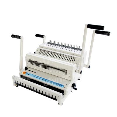 China Comb and Wire Binding Machine CW2500 with CE Certificate for sale