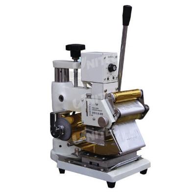China Adjustable Manual Roller Hot Stamping Machine 400mm Thickness for sale