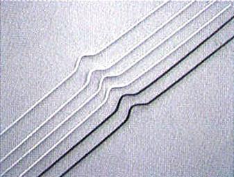 Китай Черная белая серебряная вязка вешалки календаря провода 80mm продается