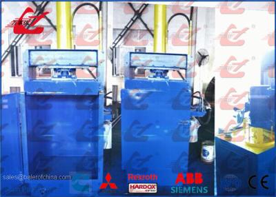 China Two Ram Drum Press Machine Hydraulic Paint Box Compress Baler WANSHIDA Y82-25 for sale