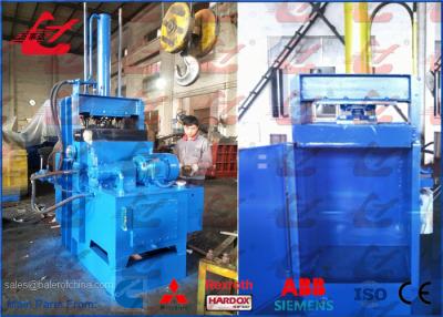 China 30 Tons Pressing Force Hydraulic Drum Crusher Machine , Barrel Compactor Machine 1800kg for sale
