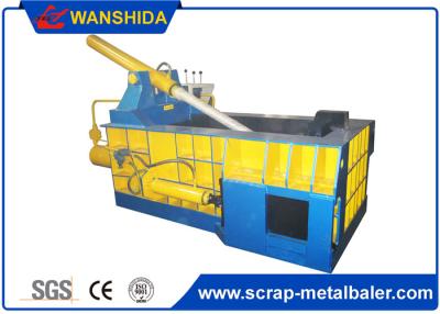 China Hand Valve Control Hydraulic Metal Scrap Baling Machine For Light Metal for sale