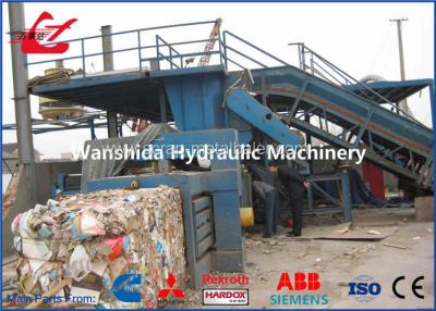 China Y82/W-125 Plastic Bottle Baler Machine 6-8t/H Output Capacity Manual Tie for sale