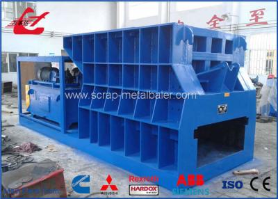 China Automatic Scrap Metal Shear Box Mouth Cutting Machine 1400 Blade Length 10 Ton Capacity for sale