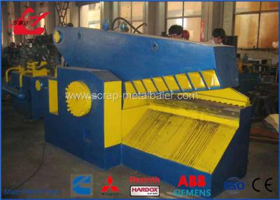 China 160 Ton Hydraulic Alligator Shears Machine Cutting Metal Tubes Pipes WANSHIDA for sale