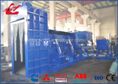 China Customized Bale Size Hydraulic Metal Shear Baler Machine With Air Cooling System WANSHIDA for sale