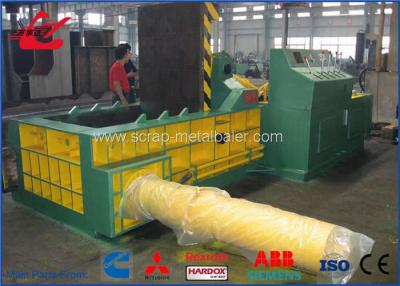 China 18.5kW Motor Scrap Metal Baler For Recycling Side Push Out Model Siemens Motor for sale