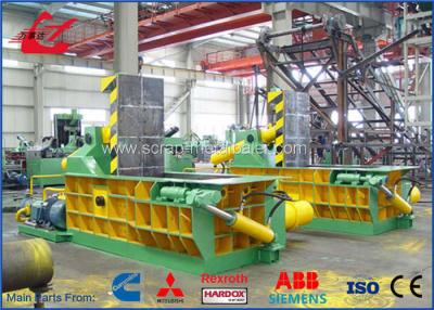 China Automatic Baler Metal Press Machine , High Capacity Metal Scrap Baler Machine for sale