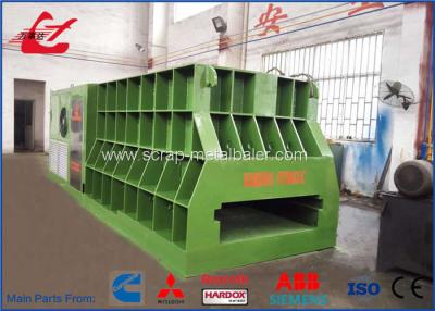 China Máquina de corte automática completa da tesoura hidráulica da sucata do recipiente para o corte Waste do metal à venda