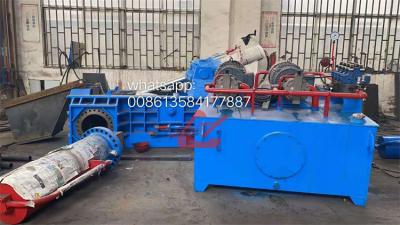 China Powerful Force Push Out Hydraulic Scrap Tyre Wire Steel Baler Machine Full Automatic Control for sale