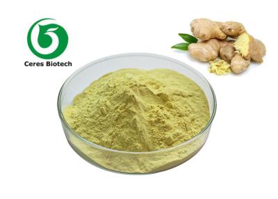 China Free Samples Herbal Extract Ginger Extract Powder 1% 5% 10% Gingerols for sale