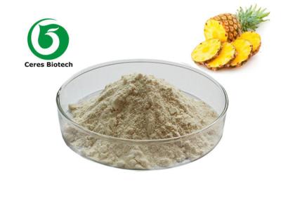 China 3000GDU/G Pineapple Extract Bromelain Enzyme Powder for sale
