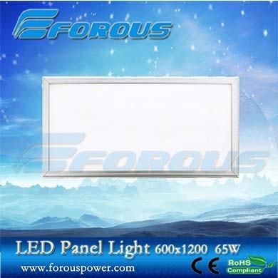 China LED Panel Light 600*1200 65W LED ceiling light Panel Light for sale
