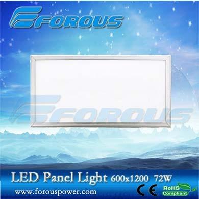 China LED Panel Light 600*1200 72W LED ceiling light Panel Light for sale