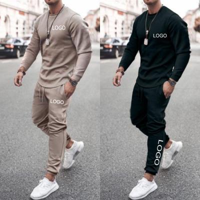 China Wholesale 2021 Viable Mens Activewear Tracksuits Set Custom Made Mens Sweat Suits Tracksuit Mens Joggers Suits Set for sale