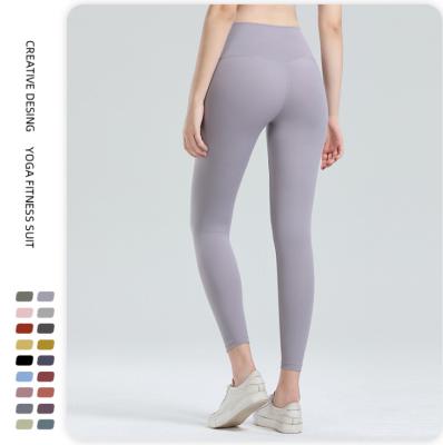 China 17 Colors Breathable Tiktok Gaiters High Waisted Fitness Yoga Pants Sports Gaiters Workout Sweat Gaiters for sale