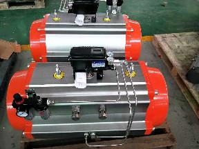Китай Atuadores Rotativos Pneumaticos DA SA пневматический приводной прибор с стойкой и колесами продается