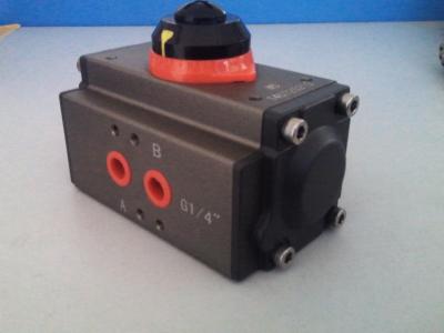 China Small 90 Degree Pneumatic Rotary Actuator For Butterfly Valve Ball Valve for sale