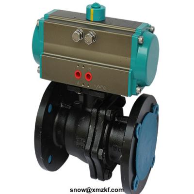 China Atex Certification Pneumatic Actuator Double Action And Spring Return for sale