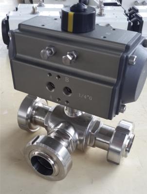 China Rack And Pinion Pneumatic Rotary Actuator Air Consumption Control For Valves for sale