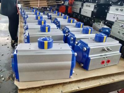 China Single Acting And Double Acting Pneumatic Actuator 90 Degree for sale