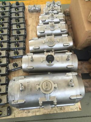 China Stainless Steel Pneumatic Valve Actuators Automatic Rotary for sale