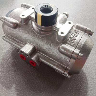 China Piston Stainless Steel Actuator Rotary Pneumatic Actuated Valve for sale
