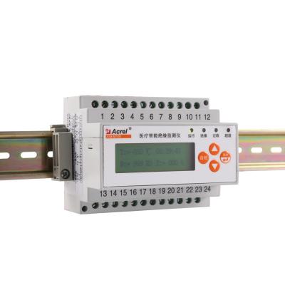 China Acrel AIM-M100 medical intelligent insulation detector fault location device din rail installation for medical IT system for sale