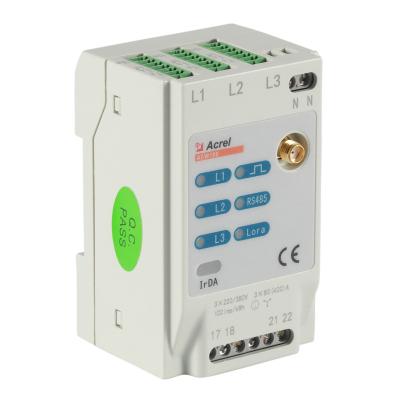 China Accuracy Class 1 Active KWh 3 Phase Wireless Energy Meter AEW100 for sale