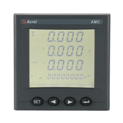 중국 Acrel AMC72L-E4/KC multi channel ac current measurement multi channel energy meter for data centre 판매용
