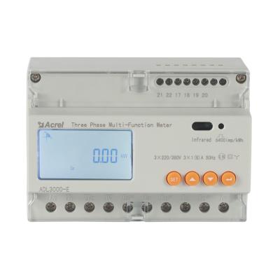 China CE Approved Three Phase Electronic Energy Meter RS485 Modbus For EV Charging for sale