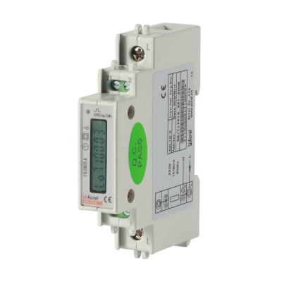 China Acrel ADL10-E 220V Single Phase Kwh Energy Meter AC Power Consumption Meter for sale