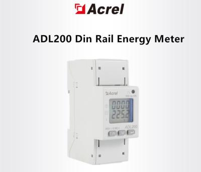 China Industrial Dedicated  KWh Class 1 Din Rail Energy Meter MID Certification for sale