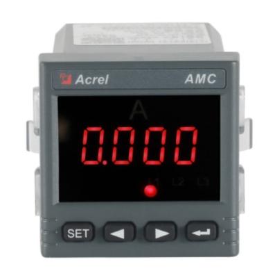 China AMC48-AI Programmable AC Single Phase Current Energy Meter For Cabinet for sale