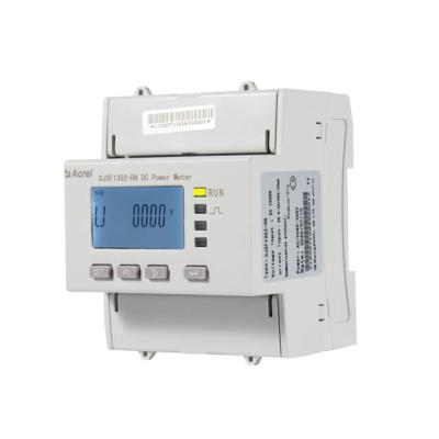 China DJSF1352-RN 35mm Din Rail DC Energy Meter RS485 With LCD Display for sale