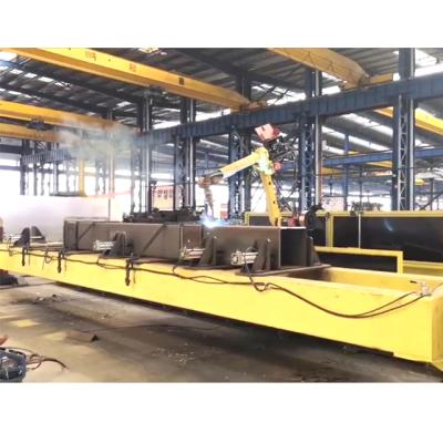 China Supporting Steel Structure 6 Axis Robot Arm Laser Welding Robot Machine Welding Workstation for sale