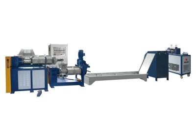 China PE Waste Film Tape Extrusion Line Plastic Bags Scrap Granulator Recycling Machine for sale